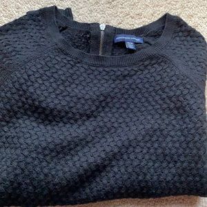 Black American eagle sweater